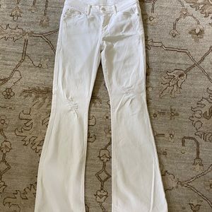 Mother the cruiser flare jeans EUC